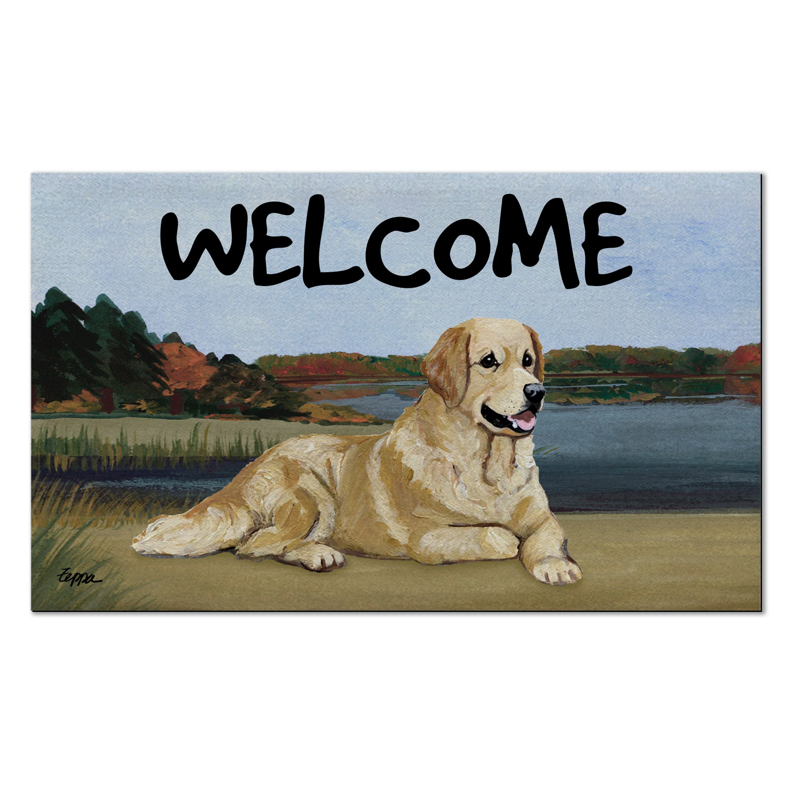 Golden Retriever Welcome Mat - Image 5