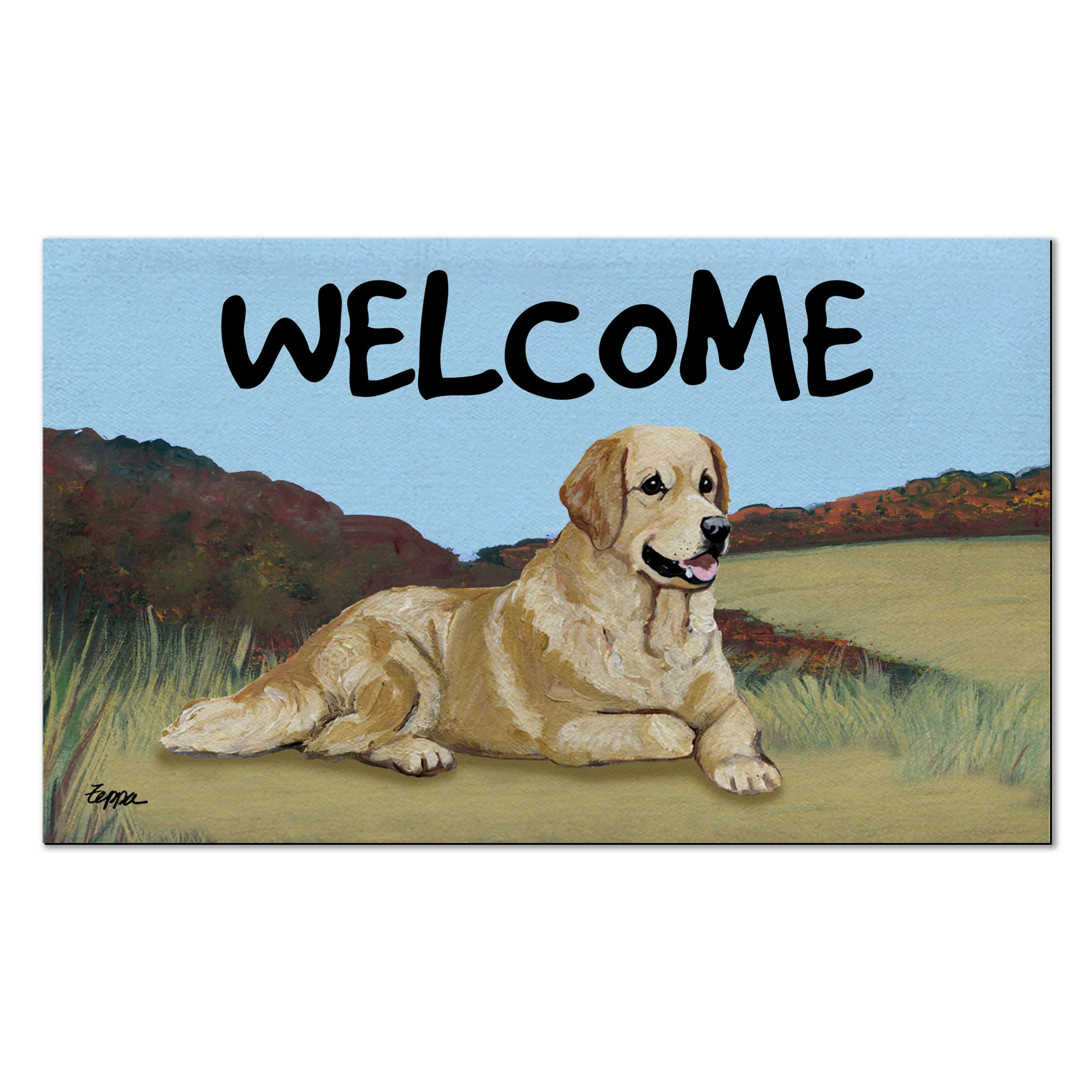 Golden Retriever Welcome Mat - Image 7