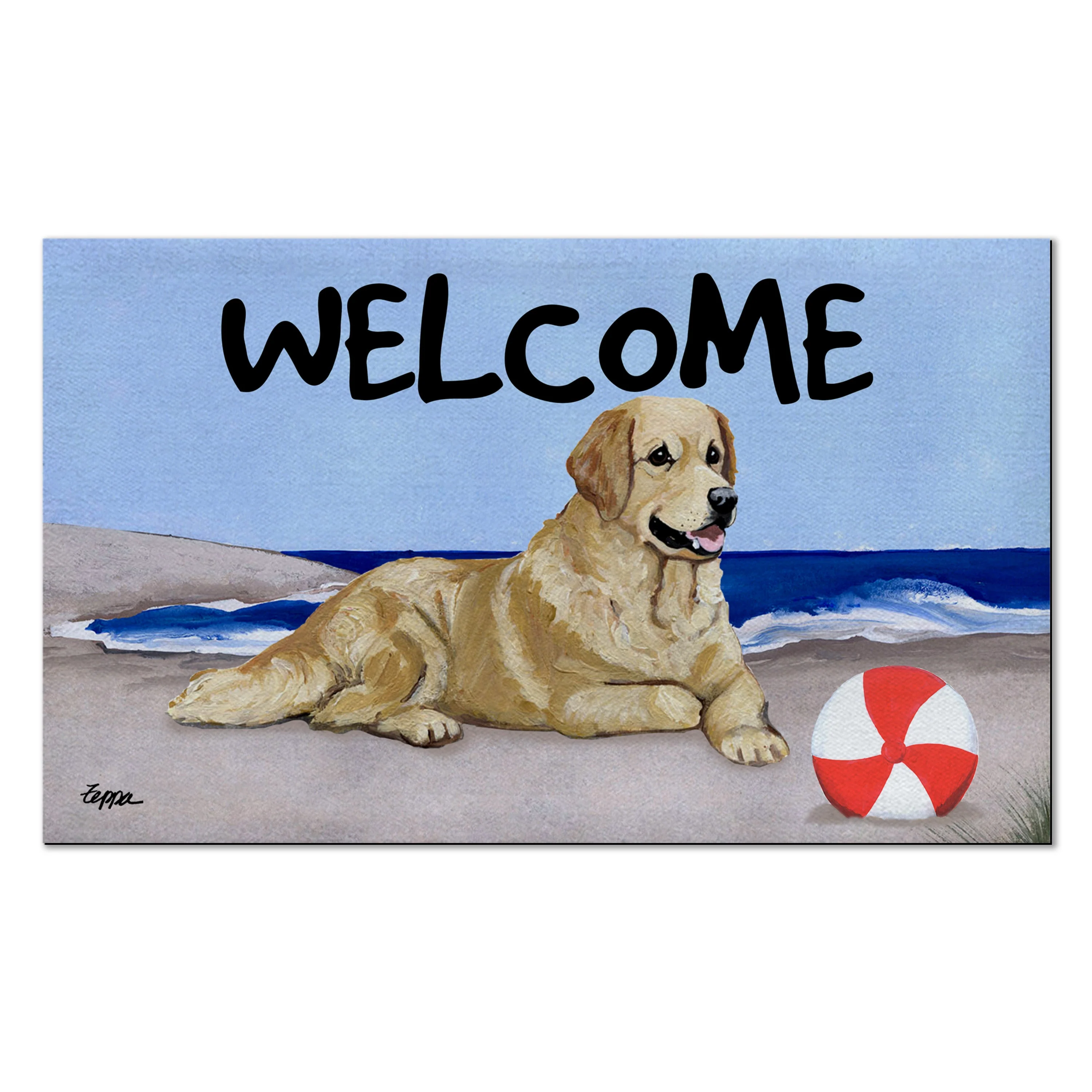Golden Retriever Welcome Mat - Image 9