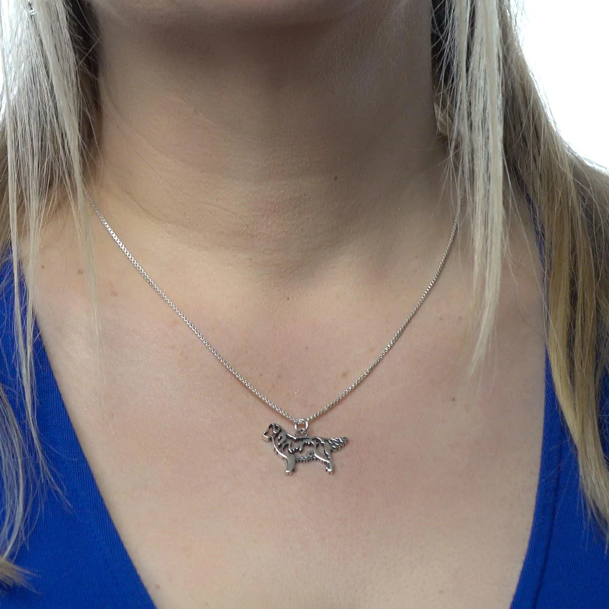 Golden Retriever, Body, Pendant - Image 2