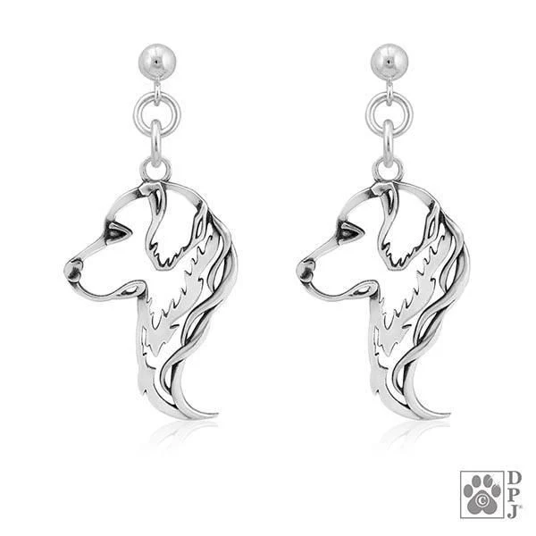 Golden Retriever, Head, Earring - Image 2