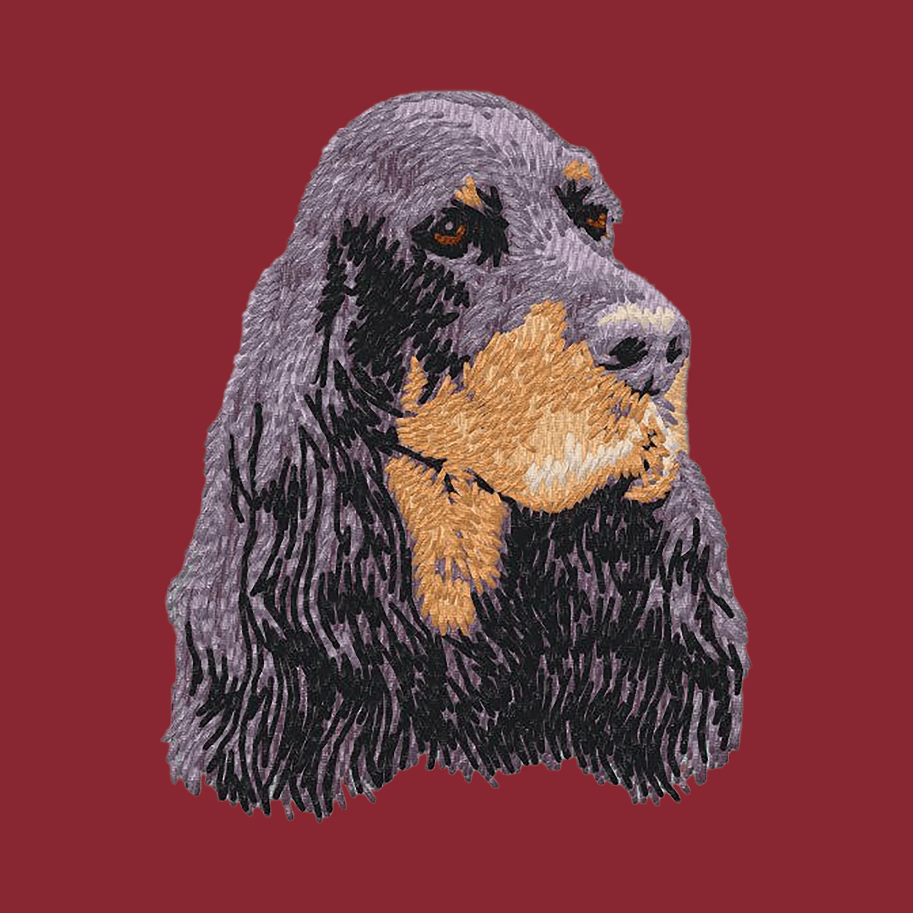 Gordon Setter Embroidered Wearable Blanket - Image 2