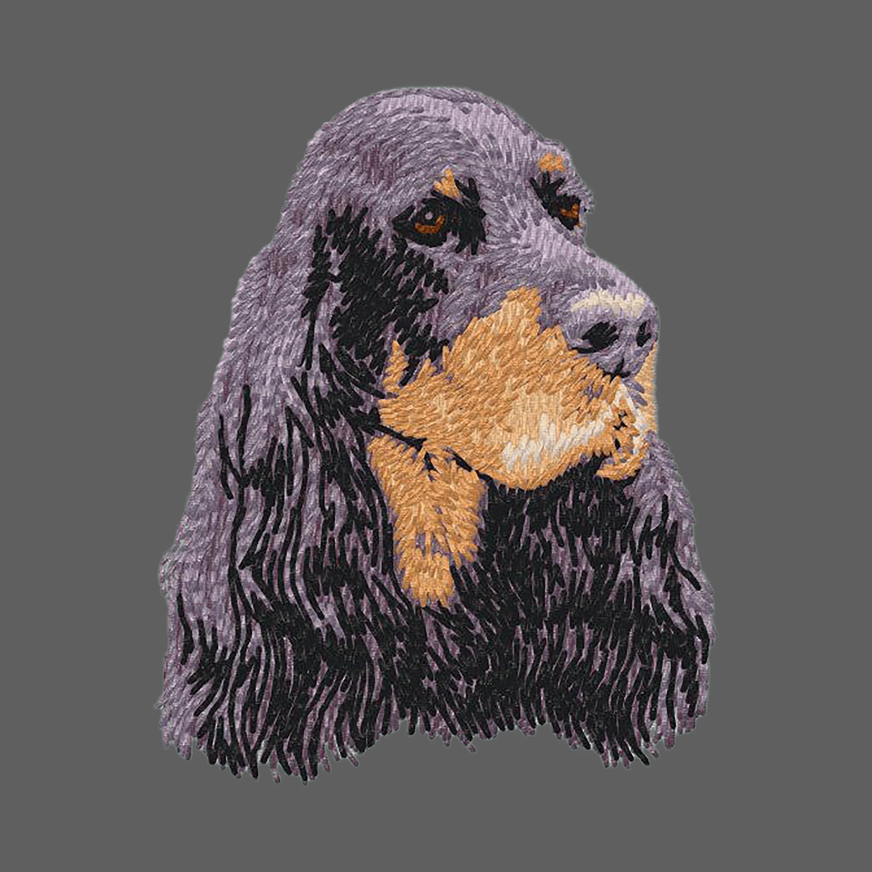 Gordon Setter Embroidered Women's Fleece Jacket - Image 2