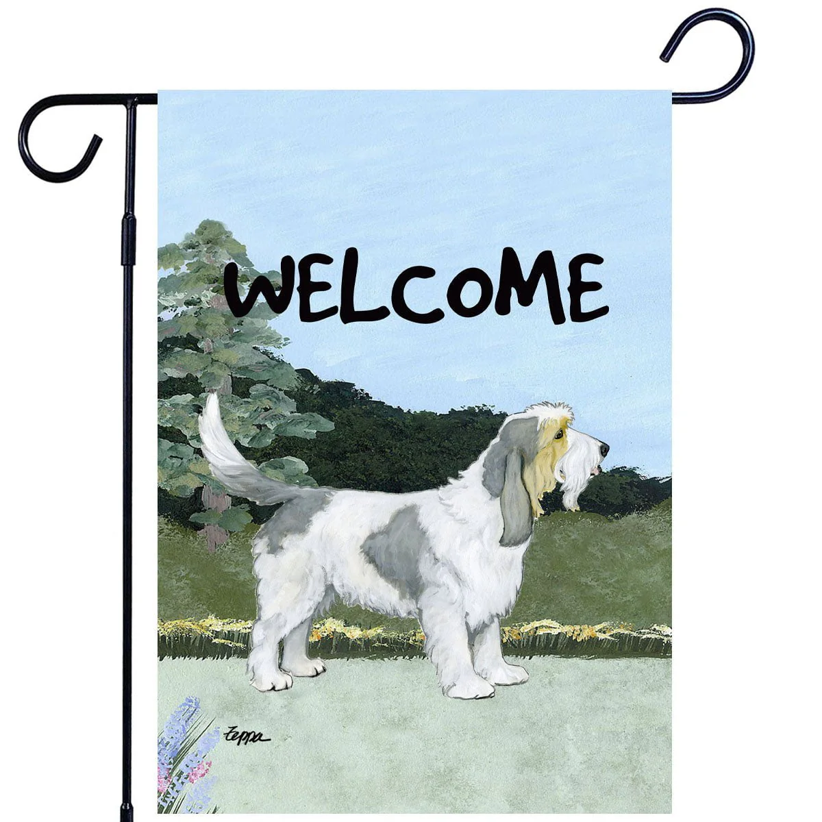 Grand Basset Griffon Vendéen Garden Flag