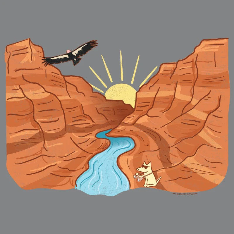 Grand Canyon - Ladies T-Shirt V-Neck - Image 2