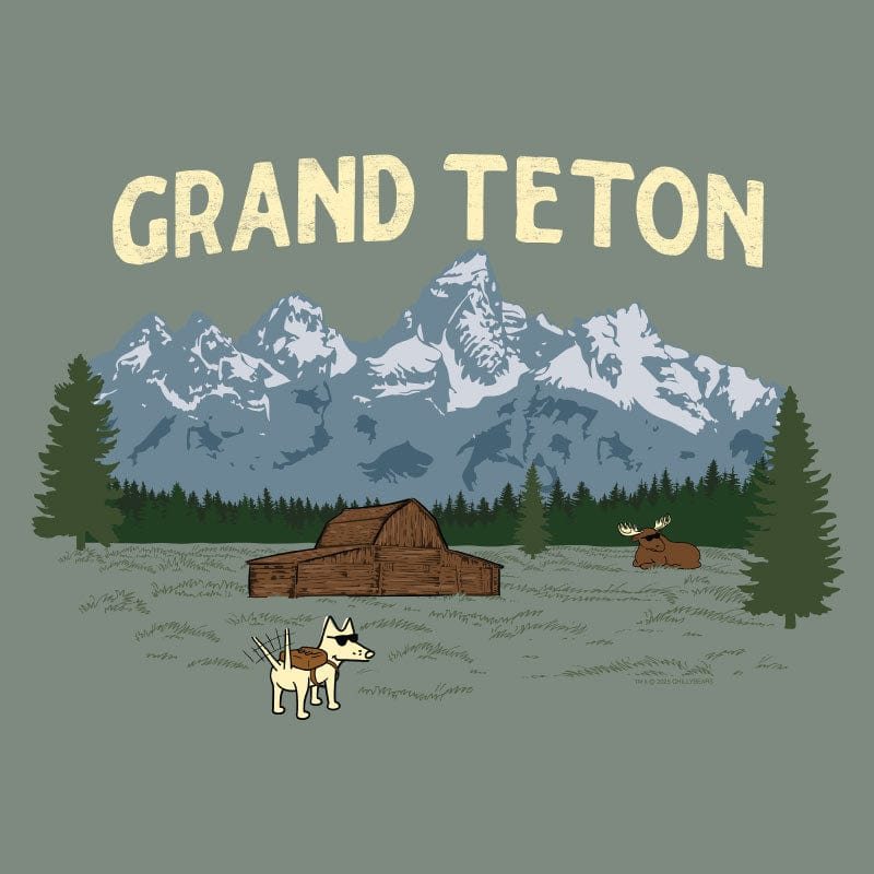 Grand Teton - Classic Long-Sleeve T-Shirt - Image 2