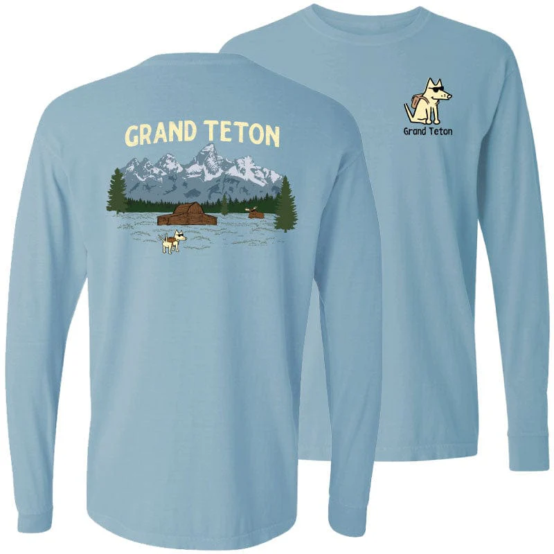 Grand Teton - Classic Long-Sleeve T-Shirt - Image 4