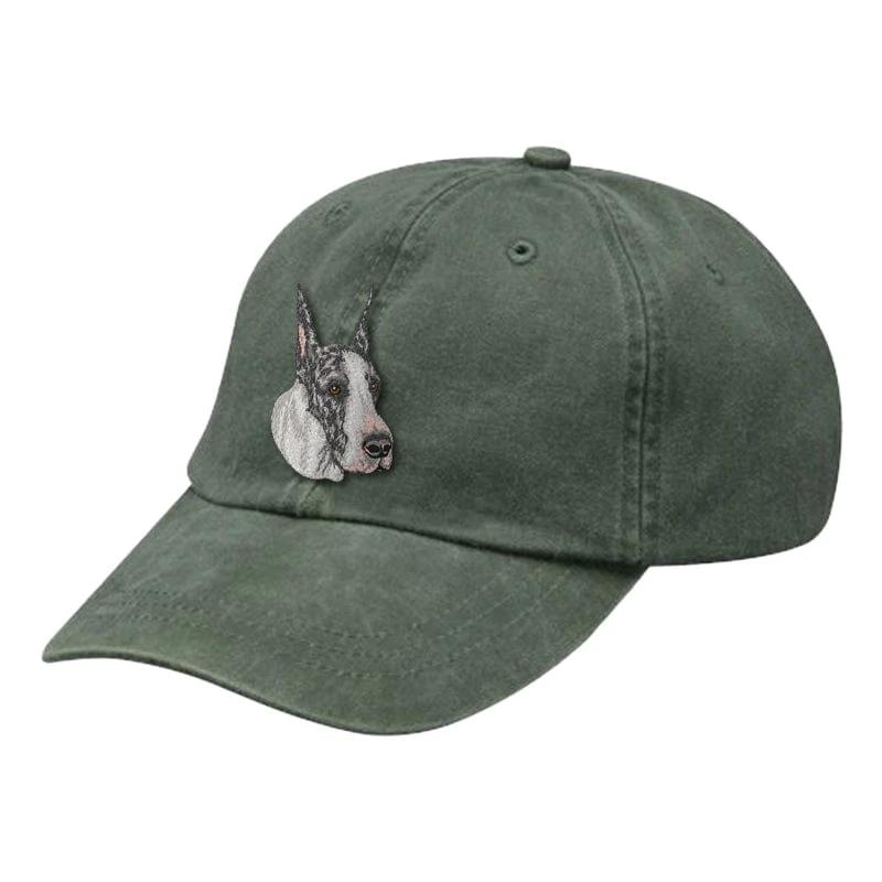 Great Dane Embroidered Baseball Cap - Image 7