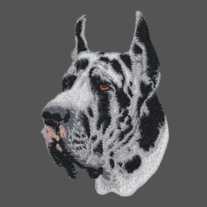 Great Dane Embroidered Men's Fleece Jacket - Image 4