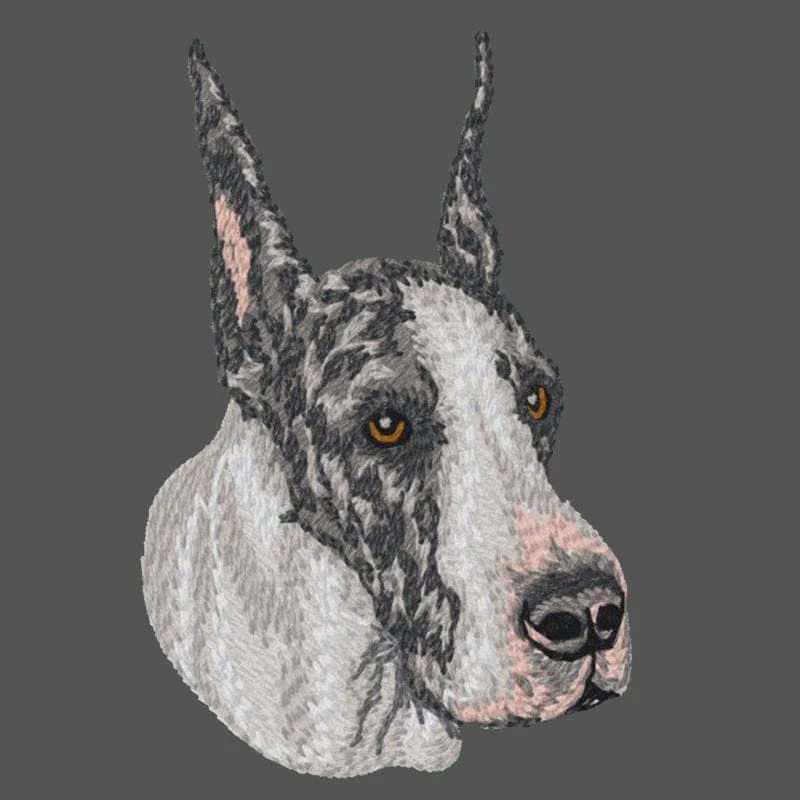 Great Dane Embroidered Men's Fleece Jacket - Image 8