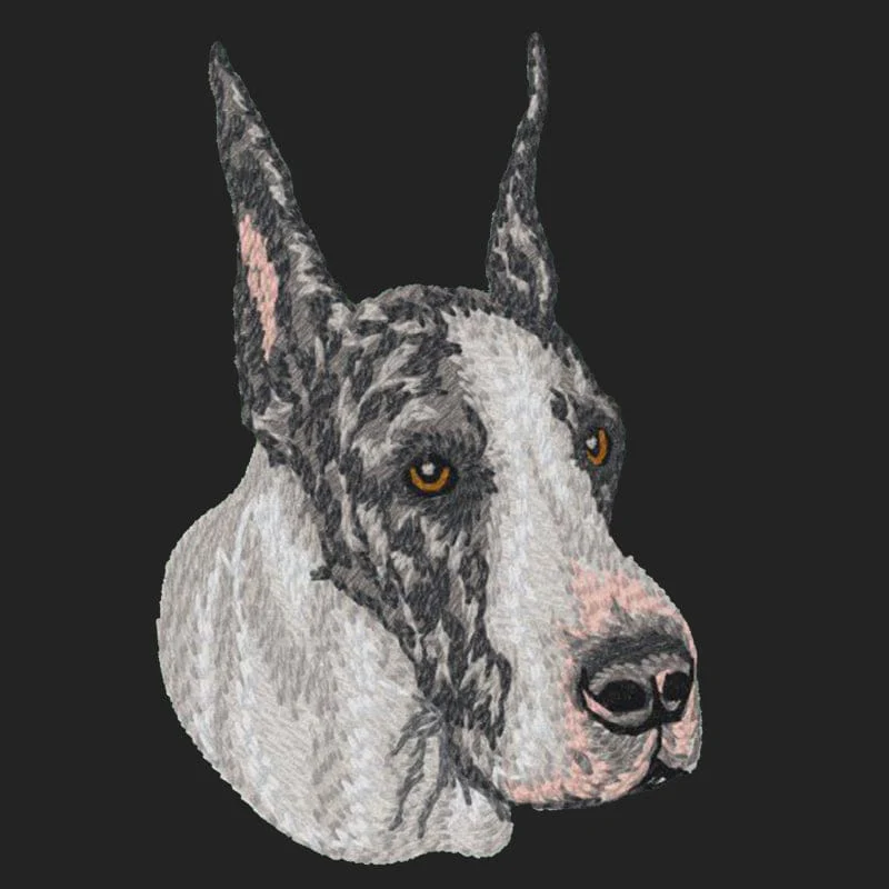 Great Dane Embroidered Sweatshirt Hoodie - Image 26