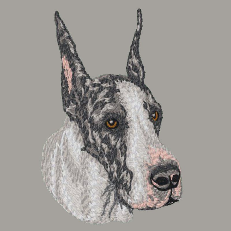Great Dane Embroidered Sweatshirt Hoodie - Image 28