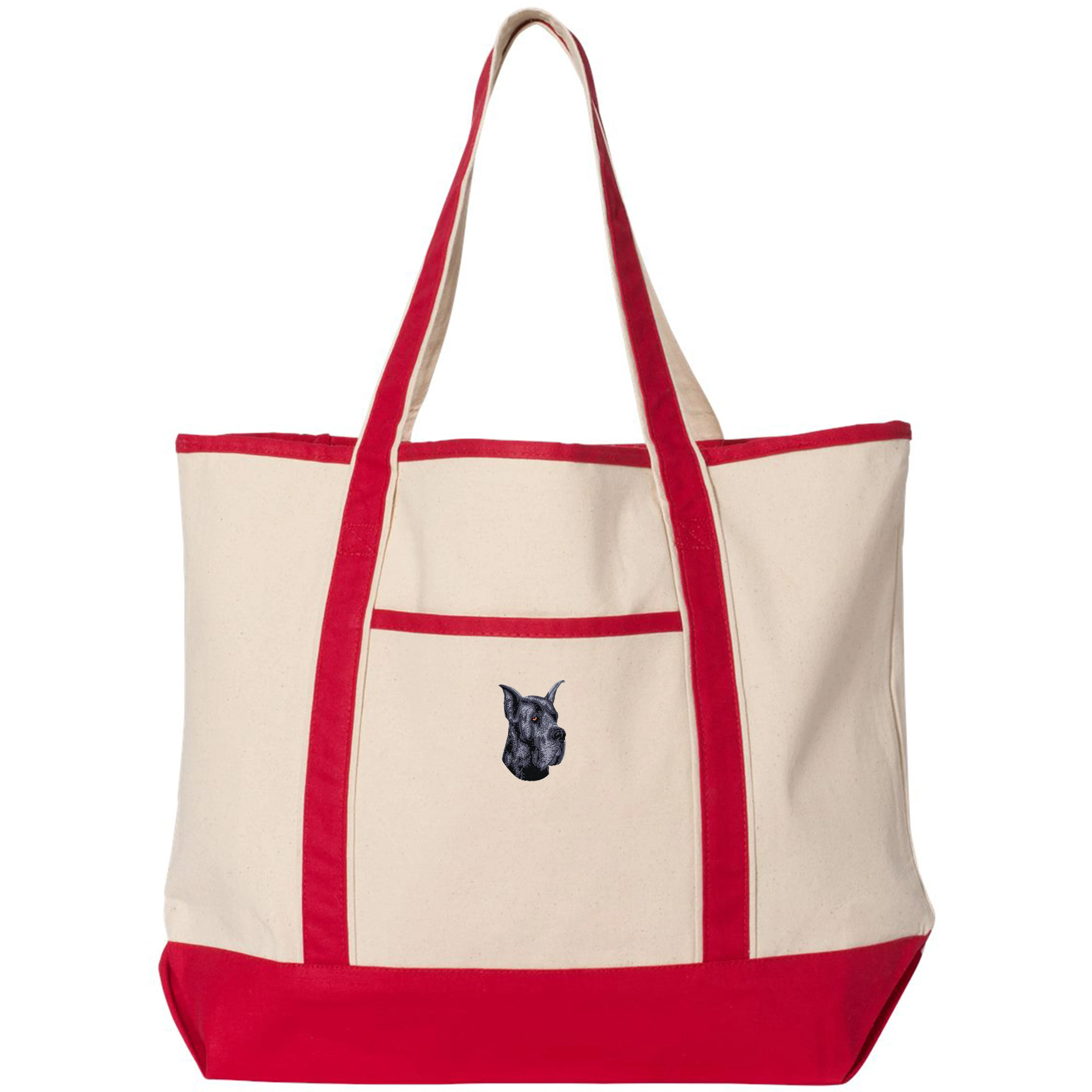 Great Dane Embroidered Tote - Image 2