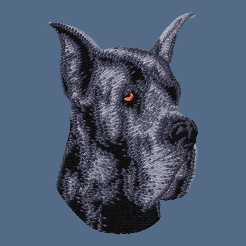 Great Dane Embroidered Women's Denim Shirt - Image 14