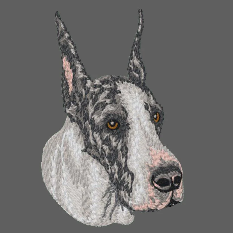 Great Dane Embroidered Women's Fleece Jacket - Image 2