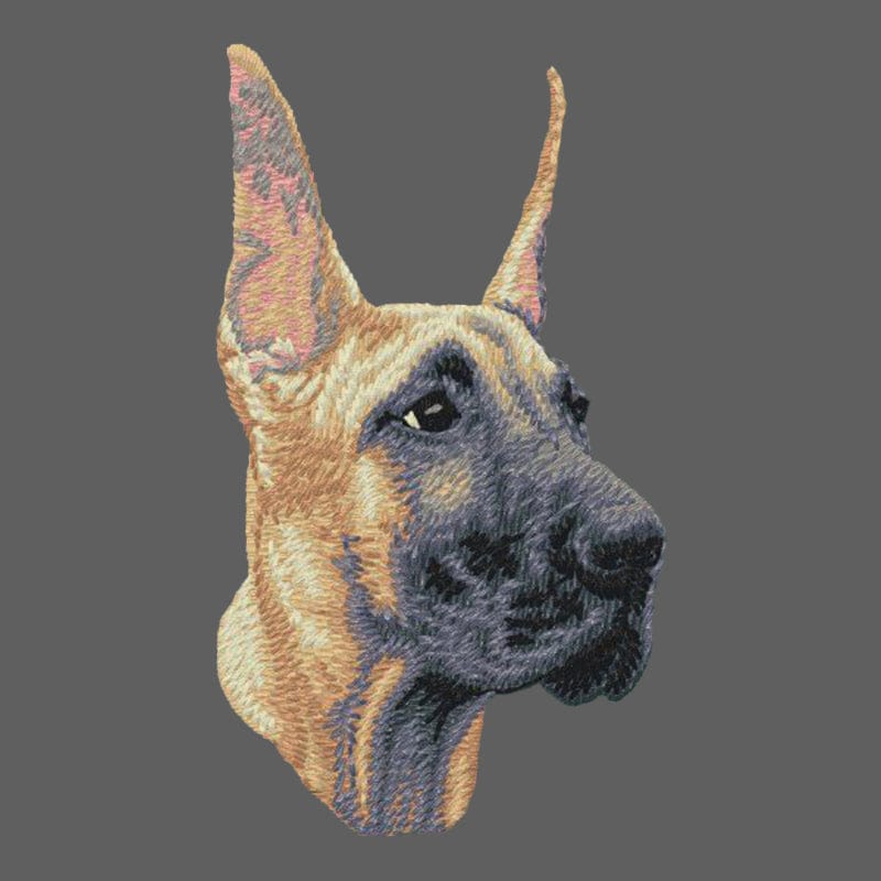 Great Dane Embroidered Women's Fleece Jacket - Image 4