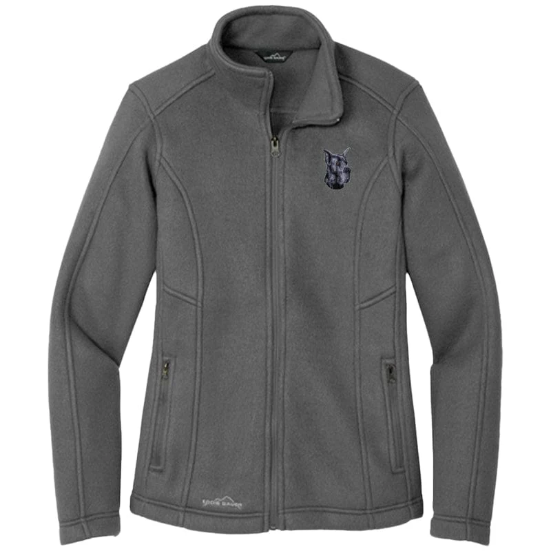 Great Dane Embroidered Women's Fleece Jacket - Image 7