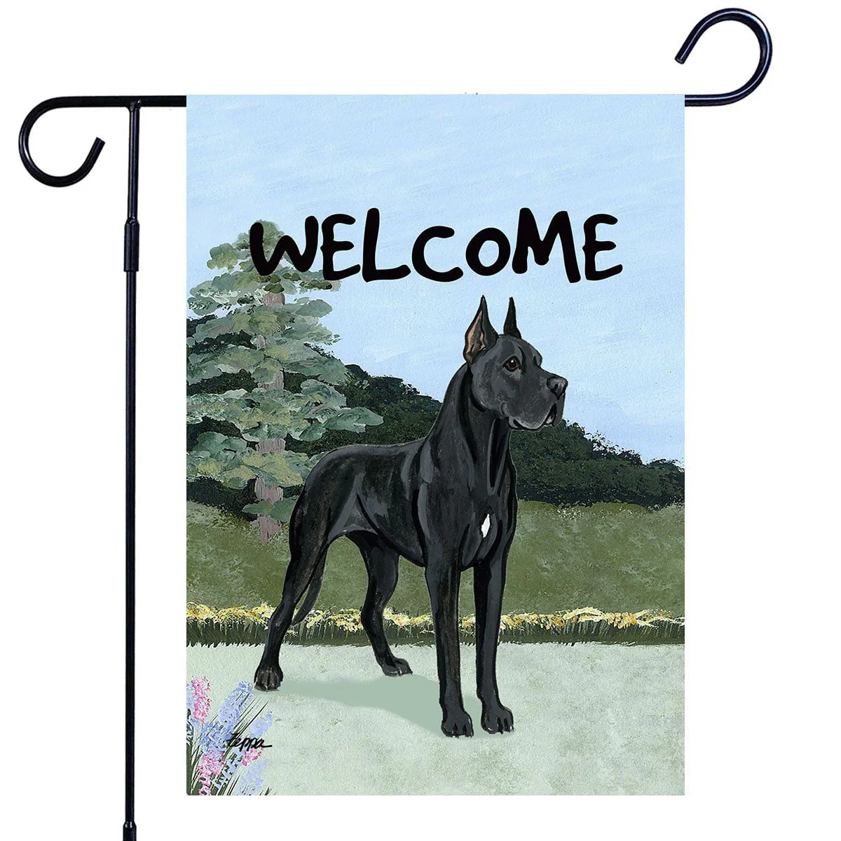 Great Dane Garden Flag