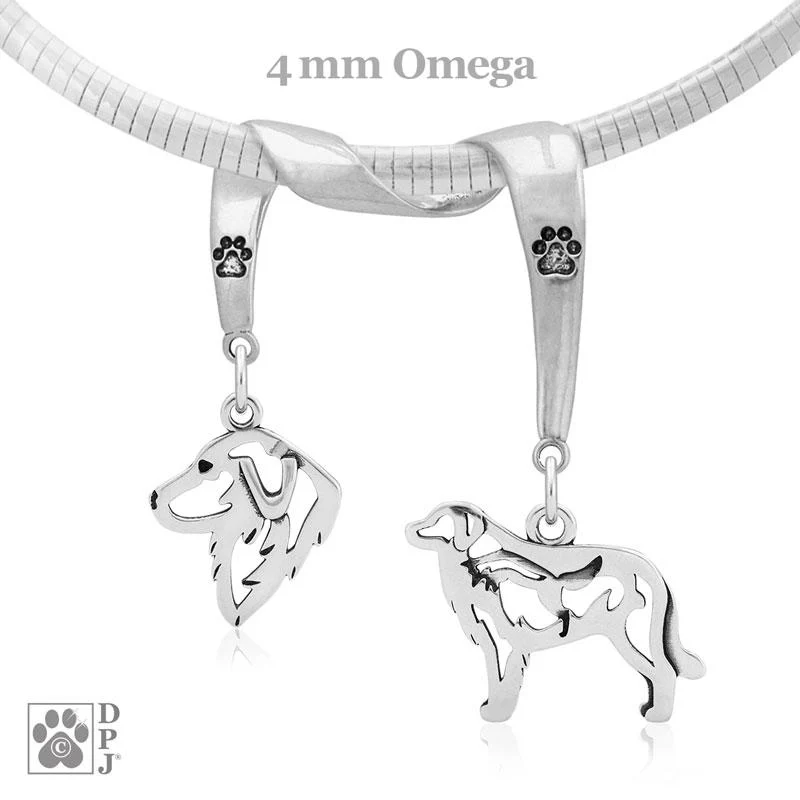 Great Pyrenees, Charm Holder, Necklace - Image 2