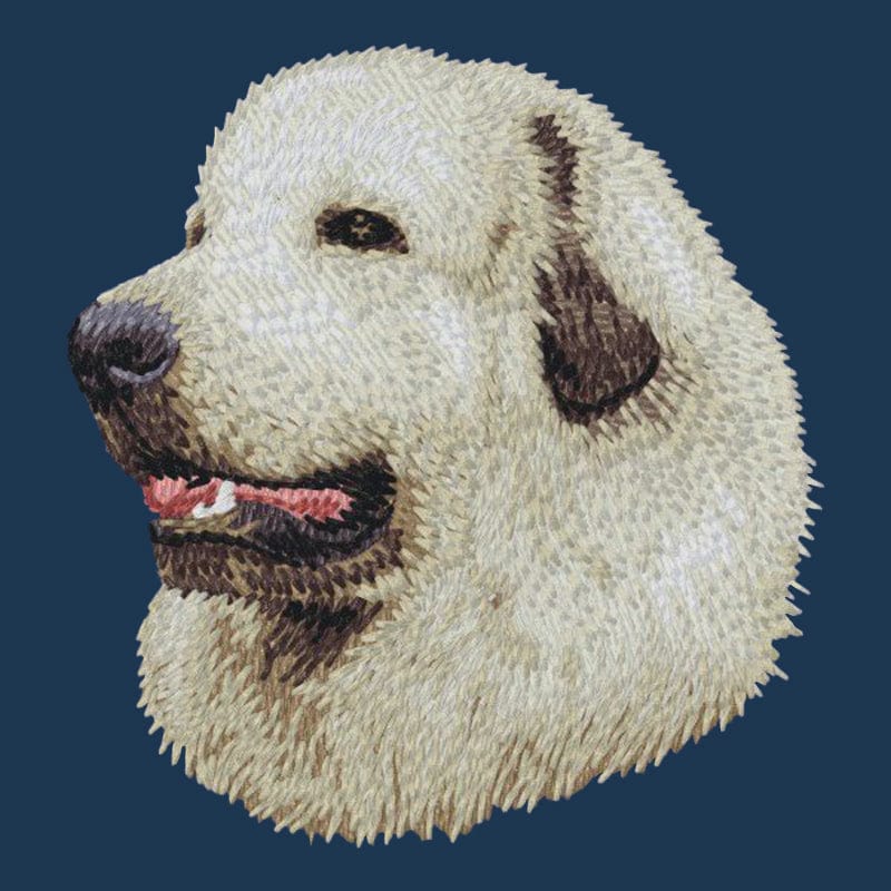 Great Pyrenees Embroidered Men's Denim Shirt - Image 4