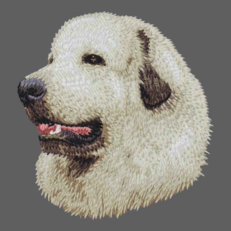 Great Pyrenees Embroidered Women's Fleece Jacket - Image 2