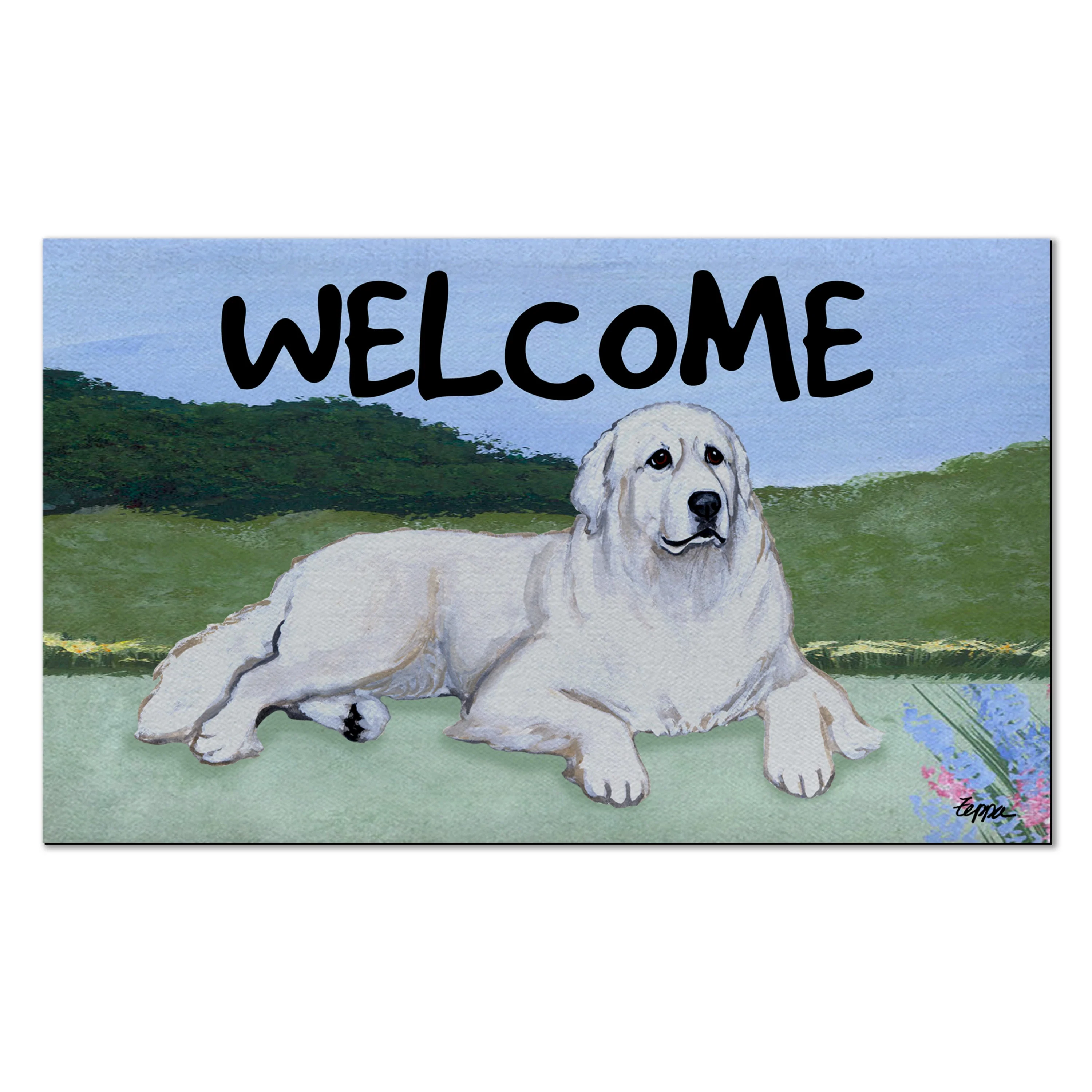 Great Pyrenees Welcome Mat - Image 3