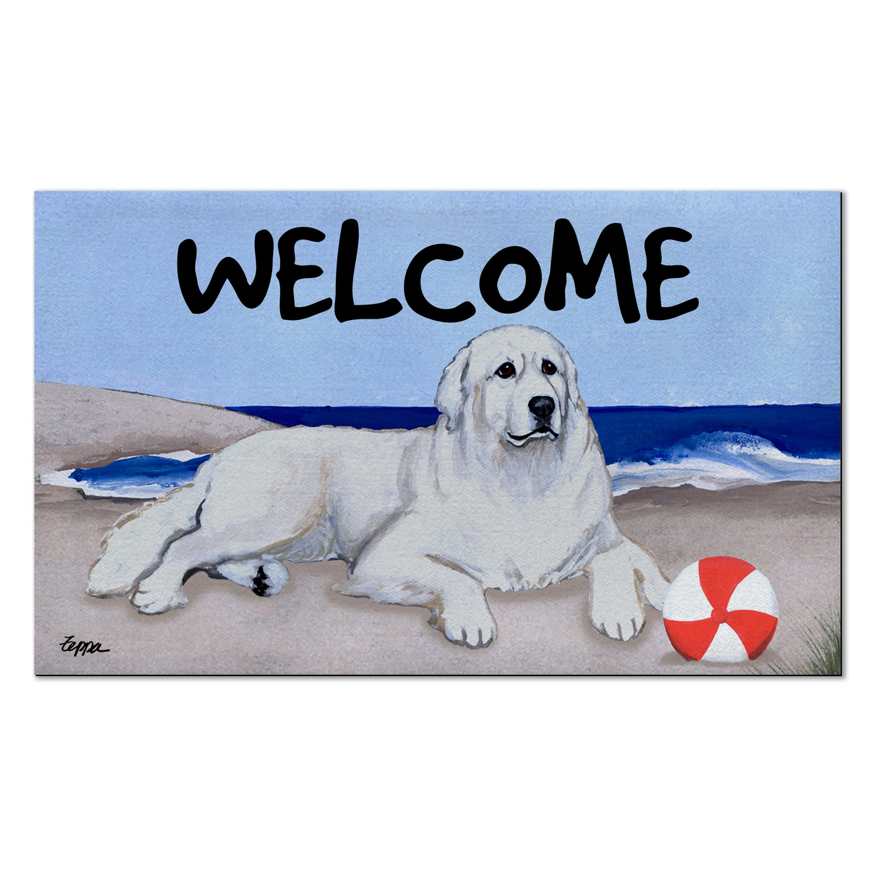 Great Pyrenees Welcome Mat - Image 6