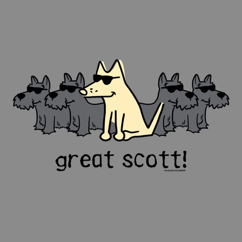 Great Scott - Ladies T-Shirt V-Neck - Image 2
