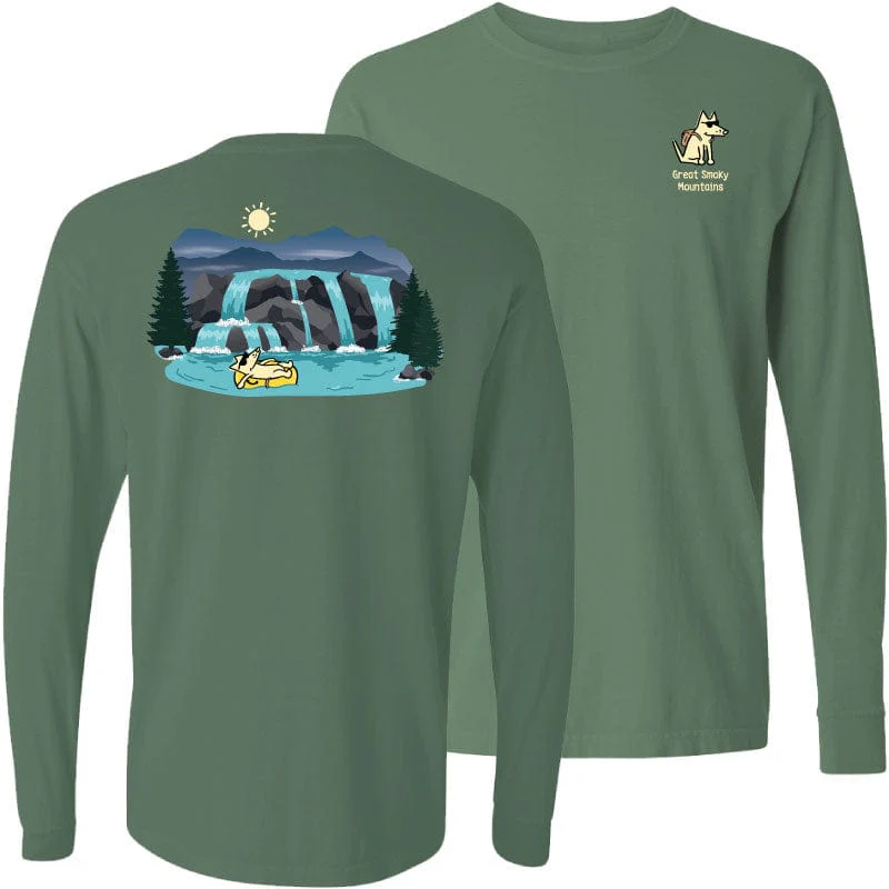 Great Smoky Mountains - Long-Sleeve T-Shirt Classic - Image 4