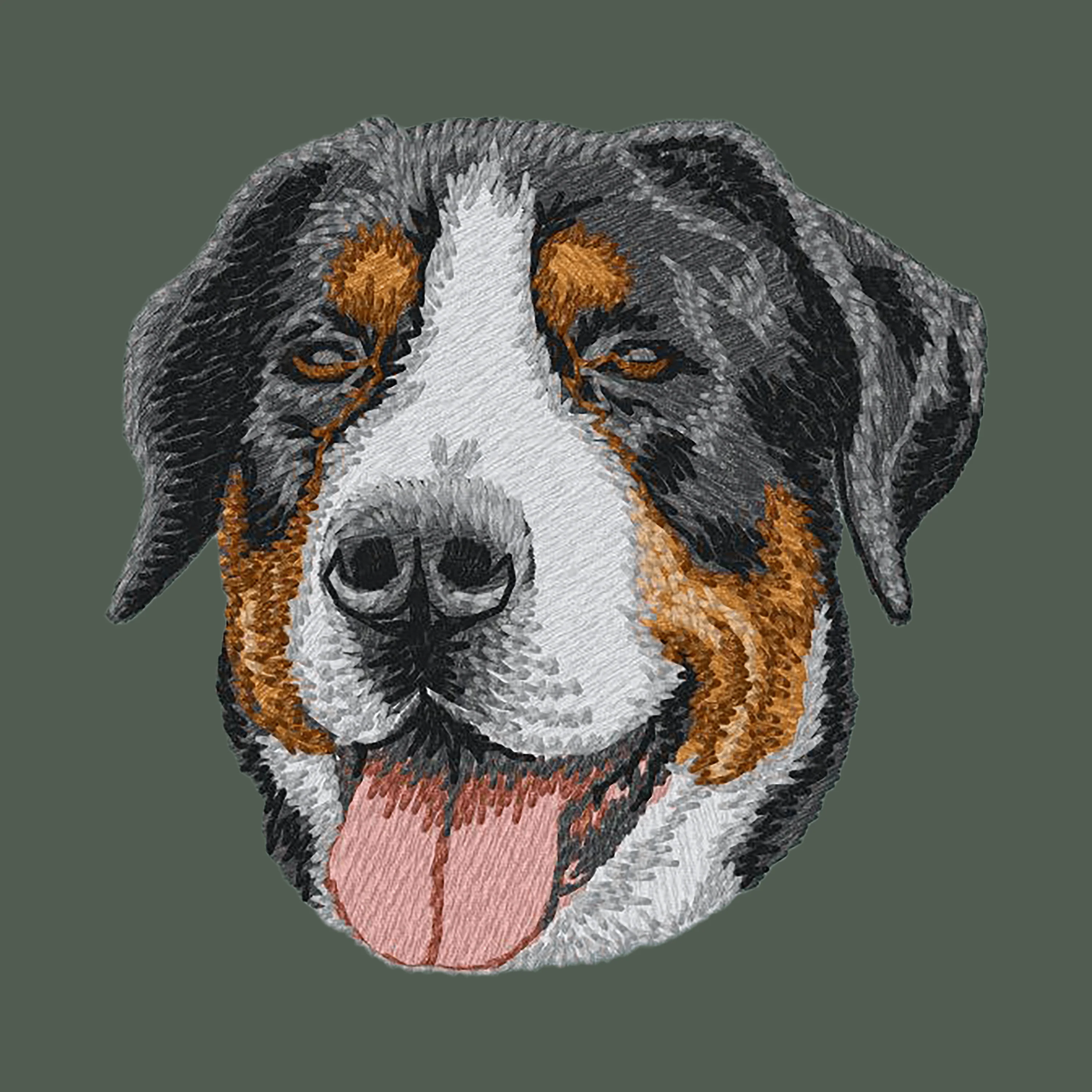 Greater Swiss Mountain Dog Embroidered Baseball Cap - Image 6