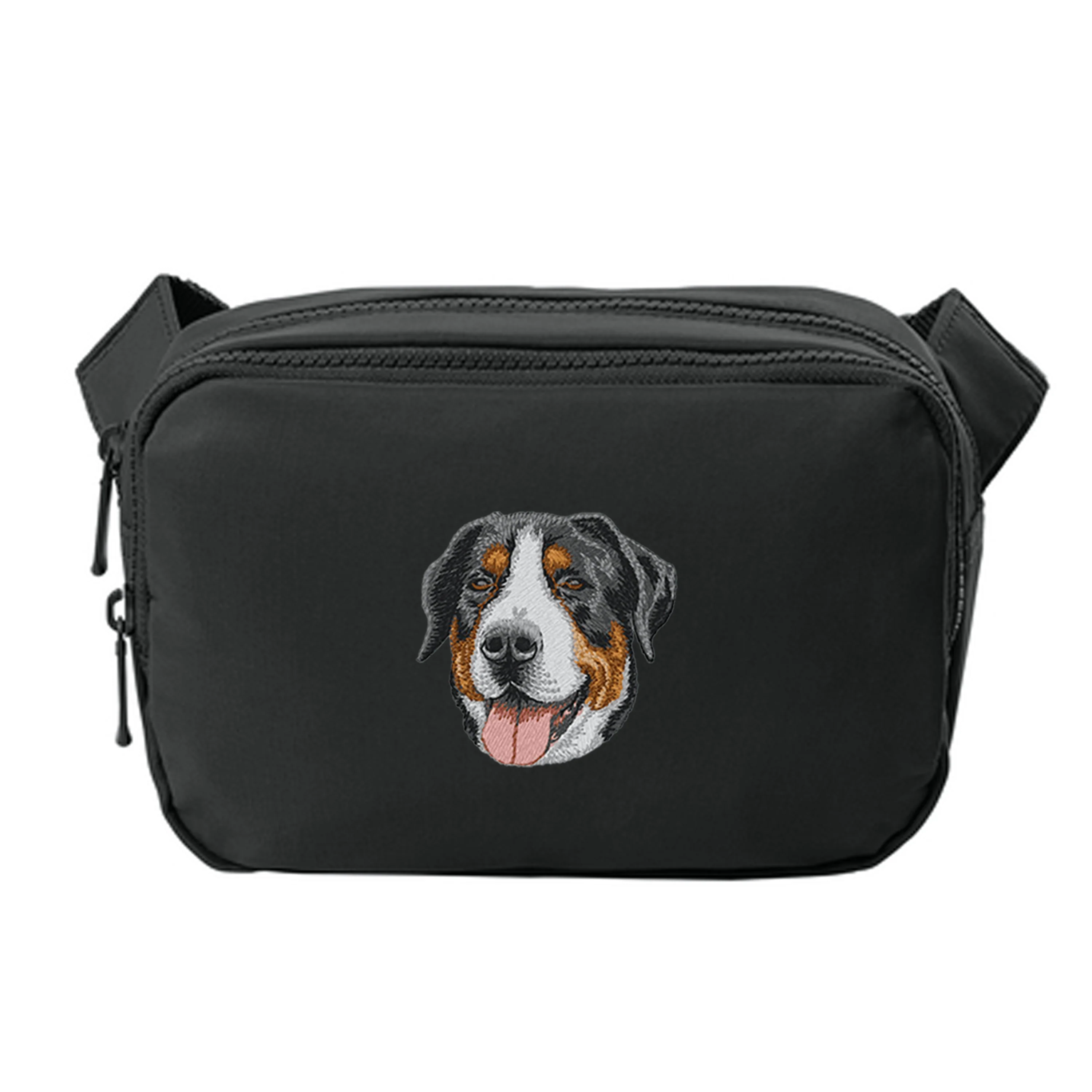 Greater Swiss Mountain Dog Embroidered Crossbody Bag - Image 2