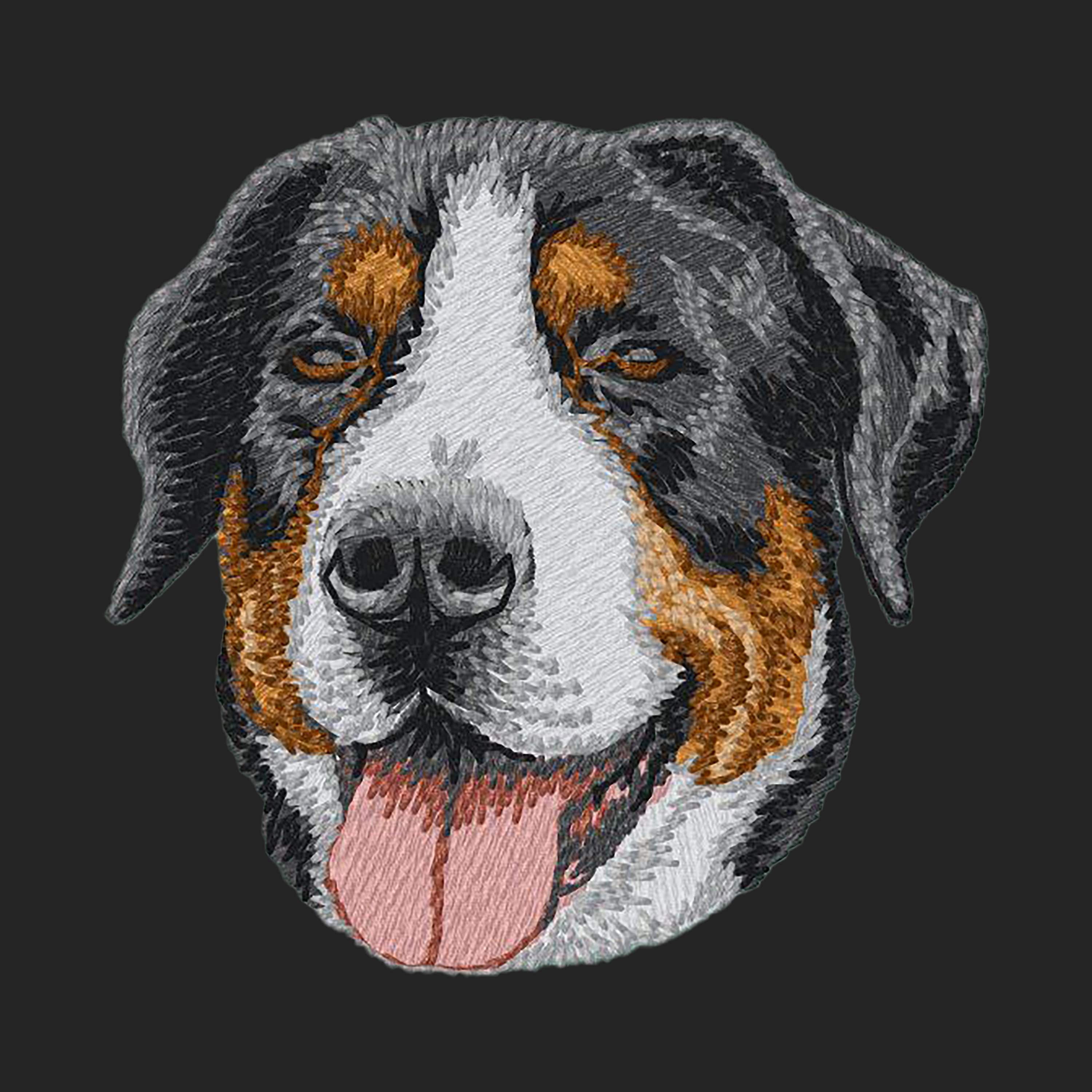 Greater Swiss Mountain Dog Embroidered Sweatshirt Hoodie - Image 4