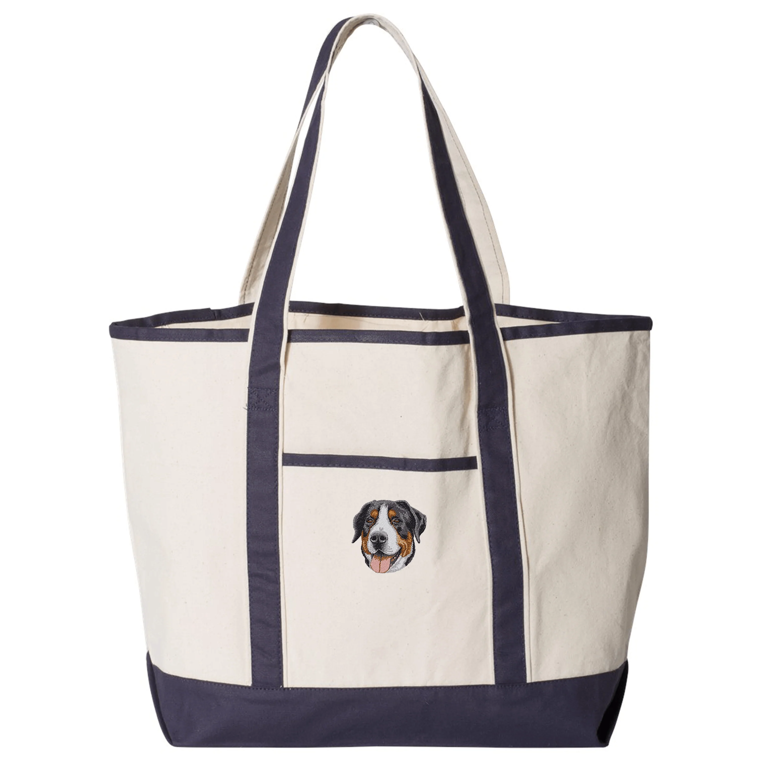 Greater Swiss Mountain Dog Embroidered Tote - Image 2