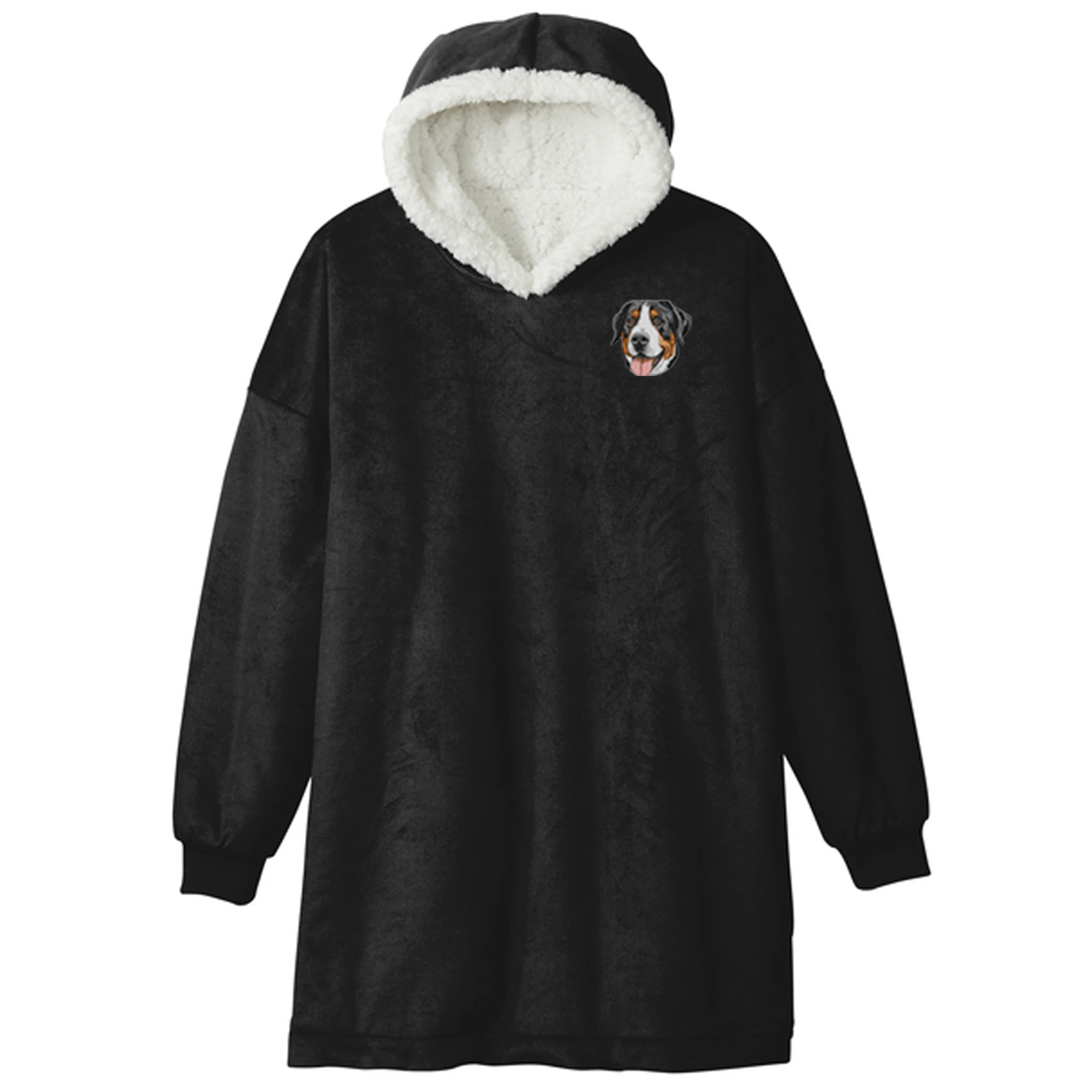 Greater Swiss Mountain Dog Embroidered Wearable Blanket - Image 3