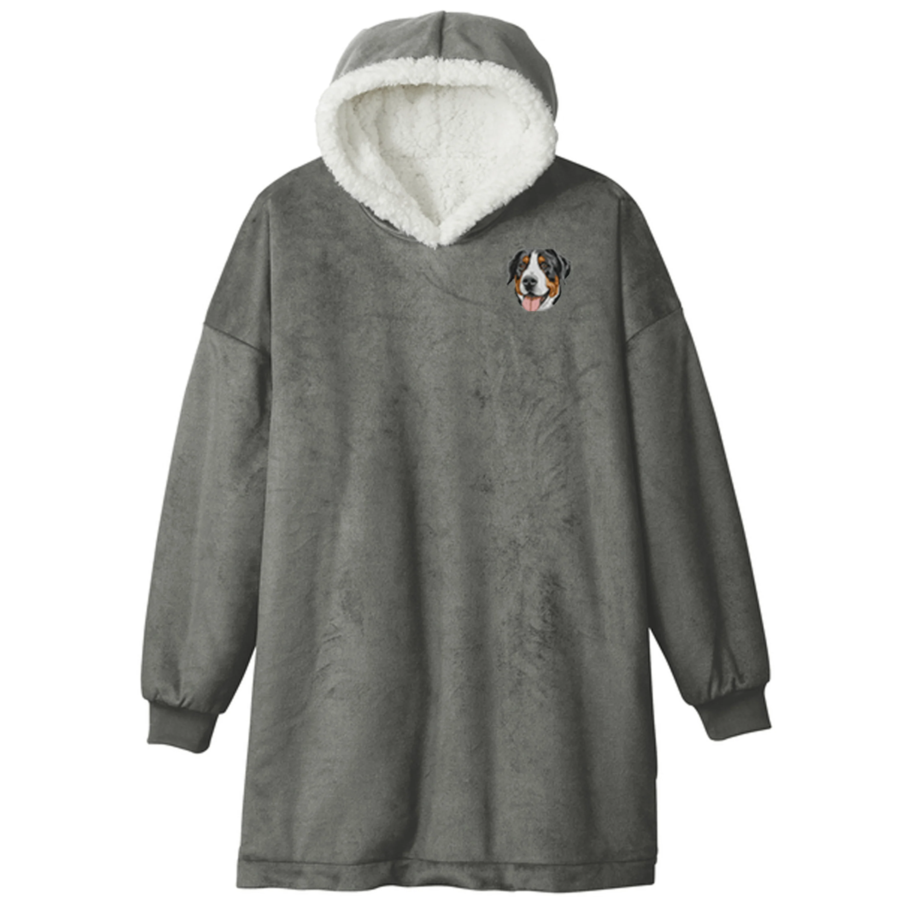 Greater Swiss Mountain Dog Embroidered Wearable Blanket - Image 5