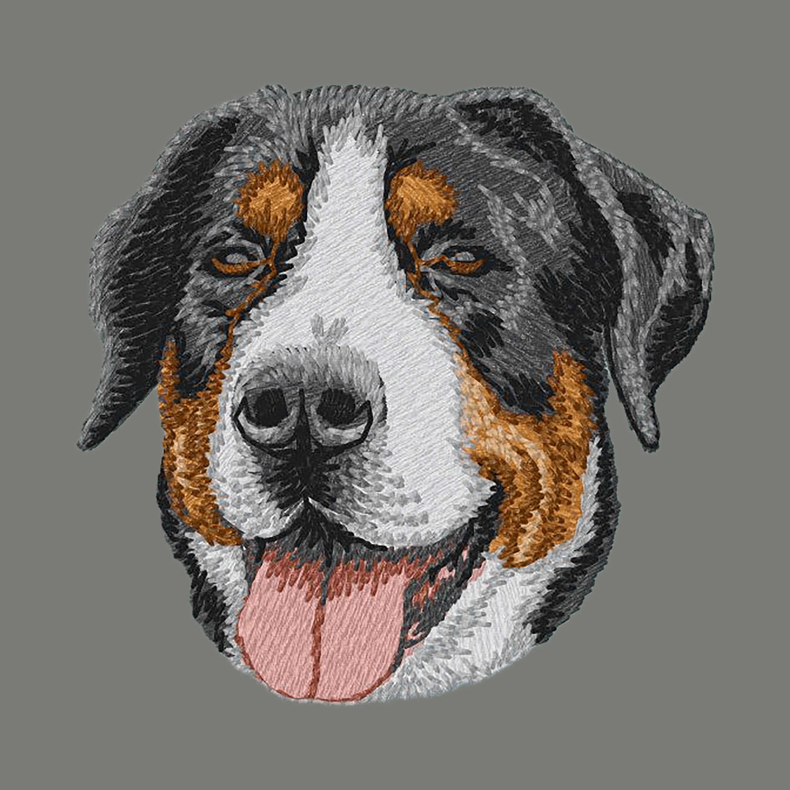 Greater Swiss Mountain Dog Embroidered Wearable Blanket - Image 6