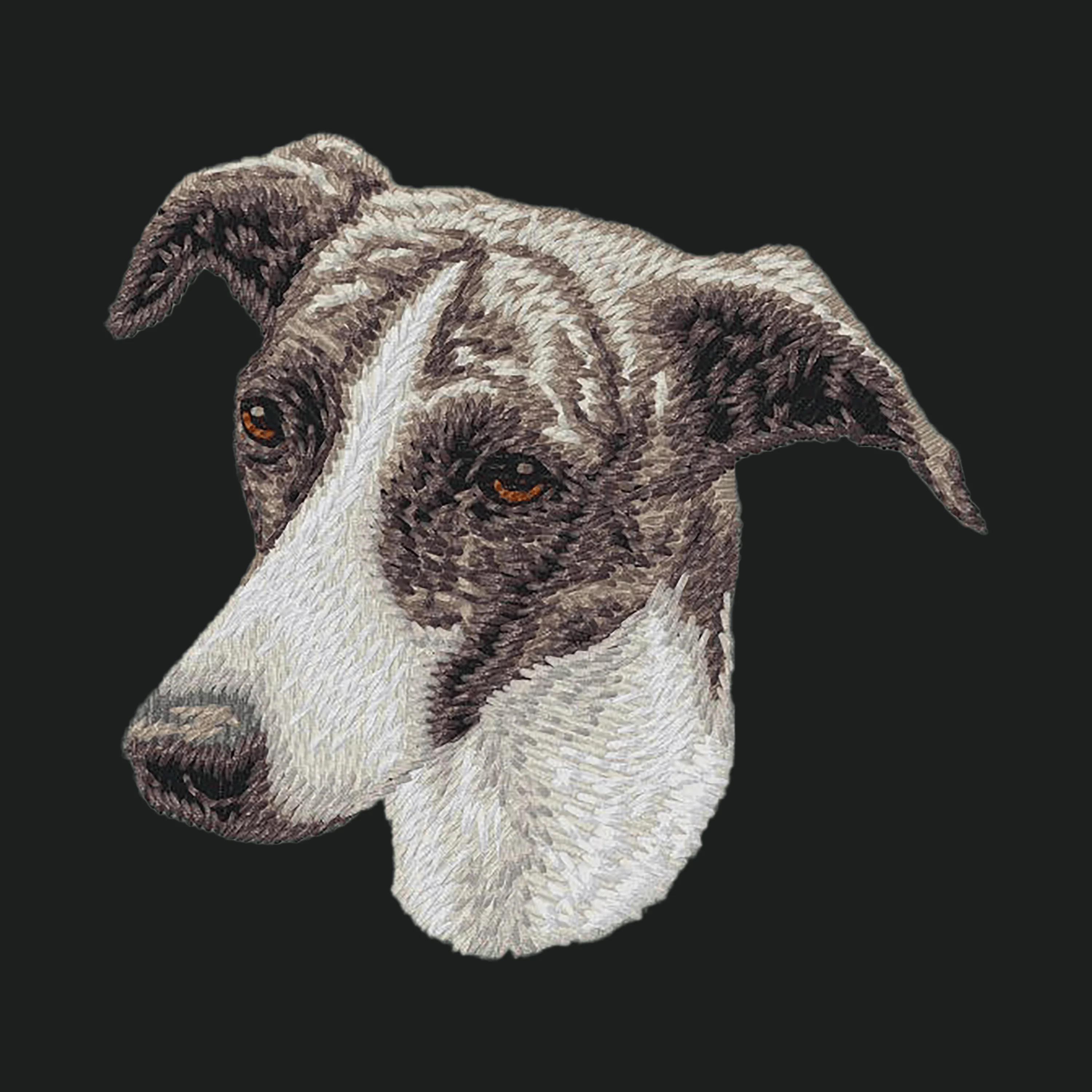 Greyhound Embroidered Crossbody Bag - Image 2