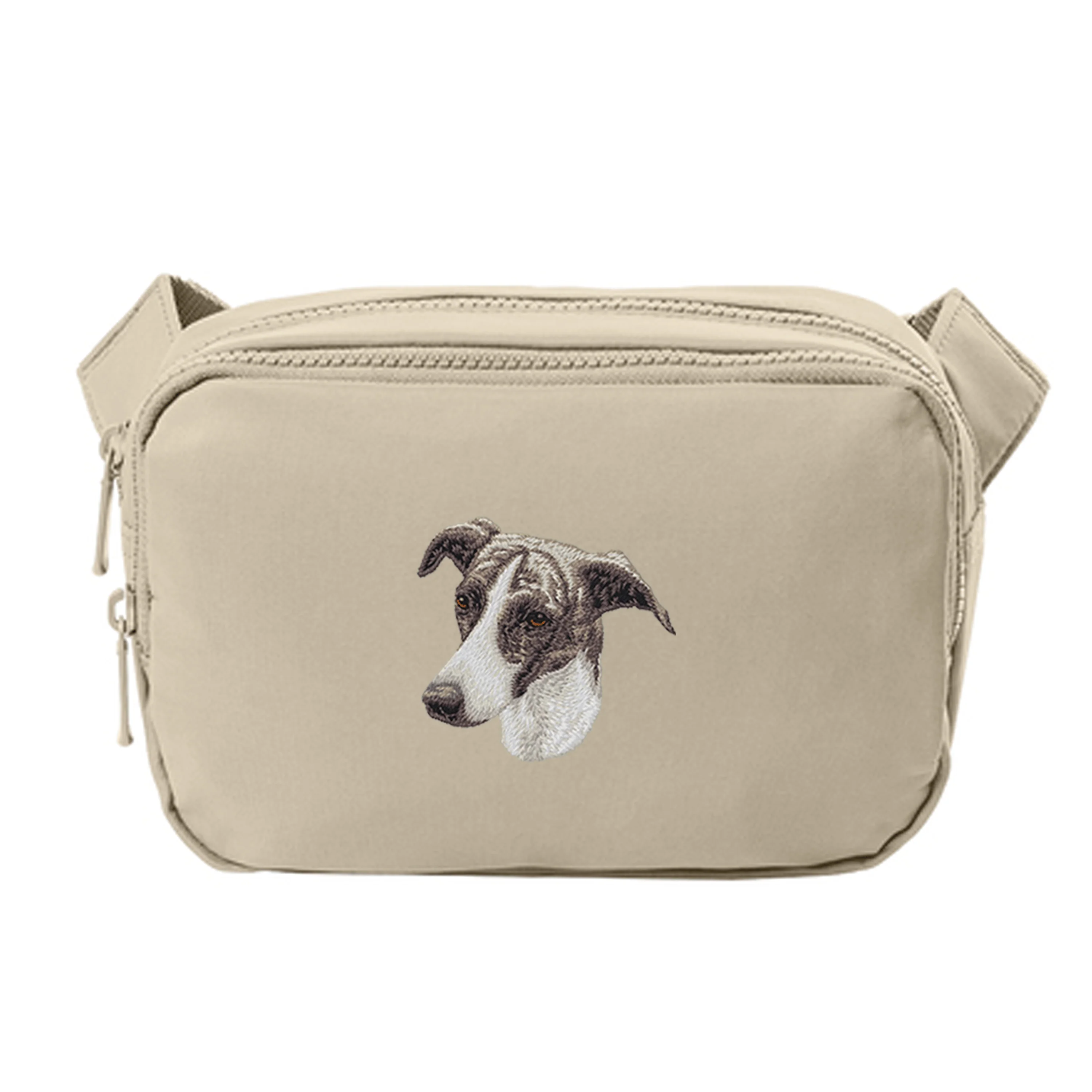 Greyhound Embroidered Crossbody Bag - Image 3