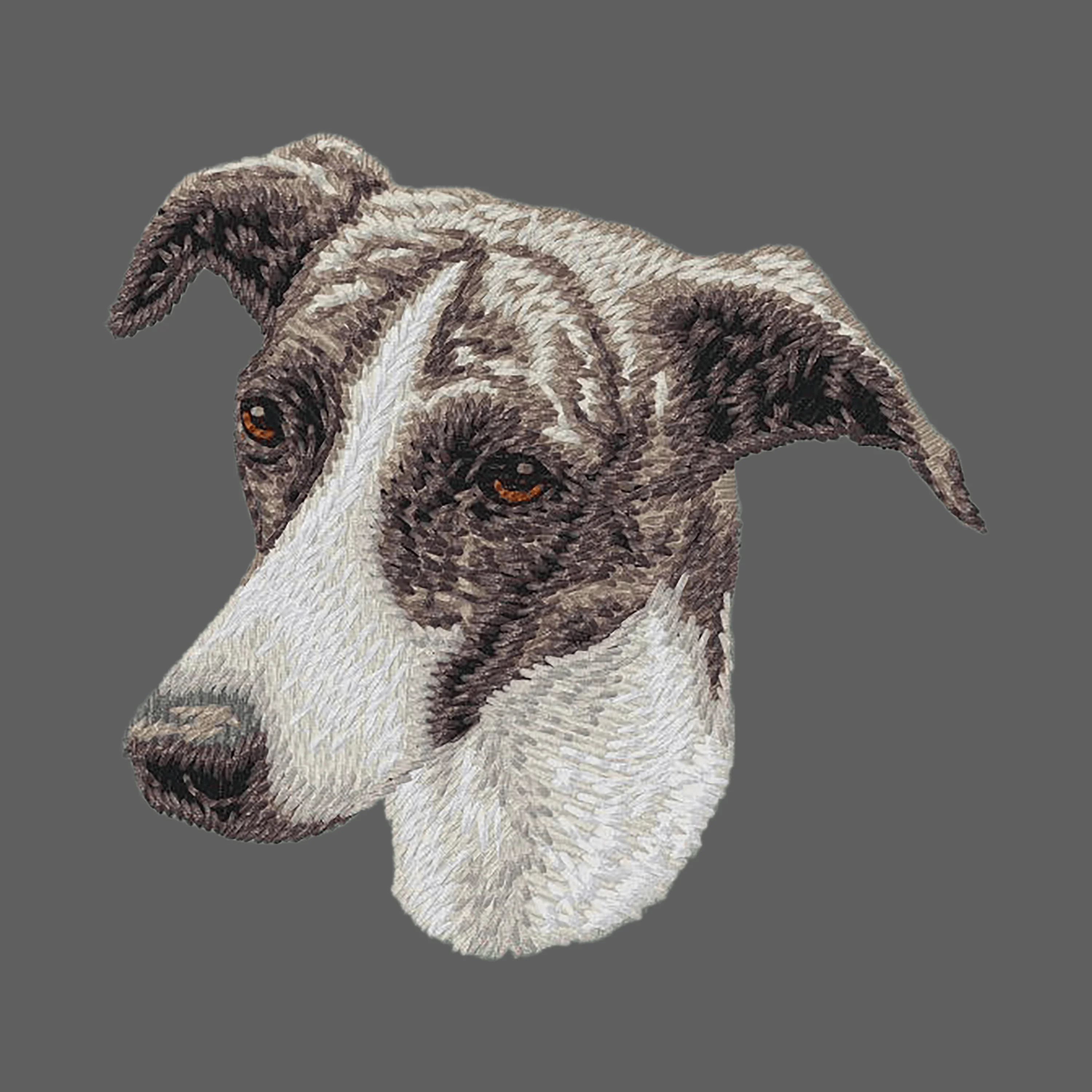 Greyhound Embroidered Women's Fleece Jacket - Image 2