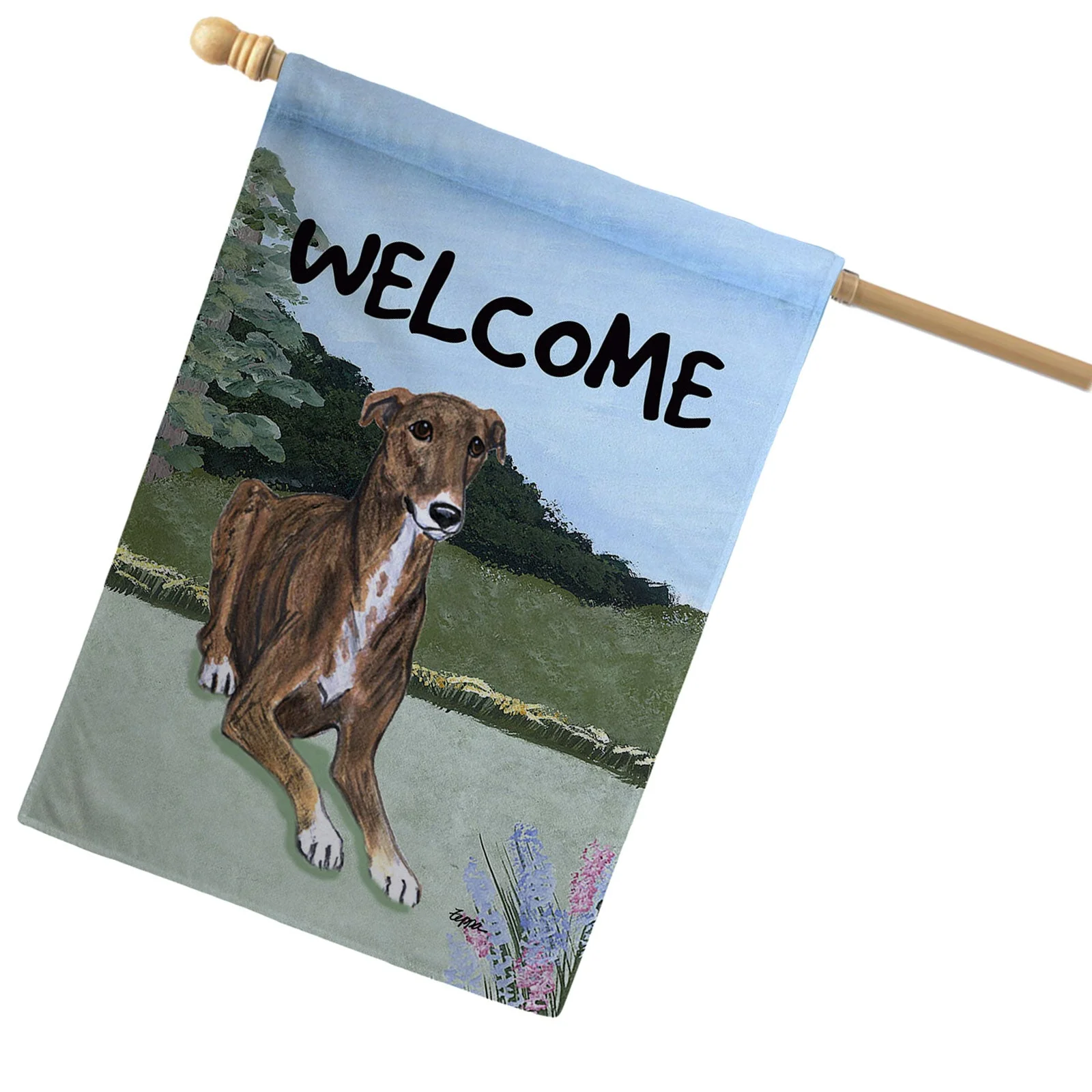 Greyhound House Flag