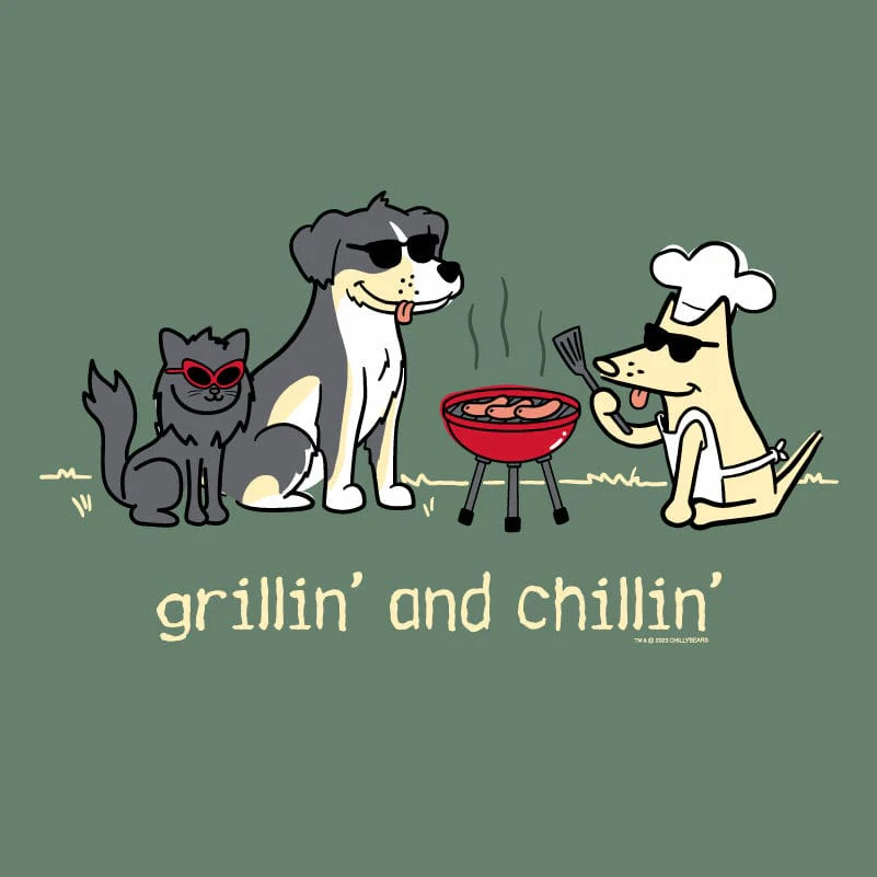 Grillin' And Chillin' - Classic Tee - Image 2
