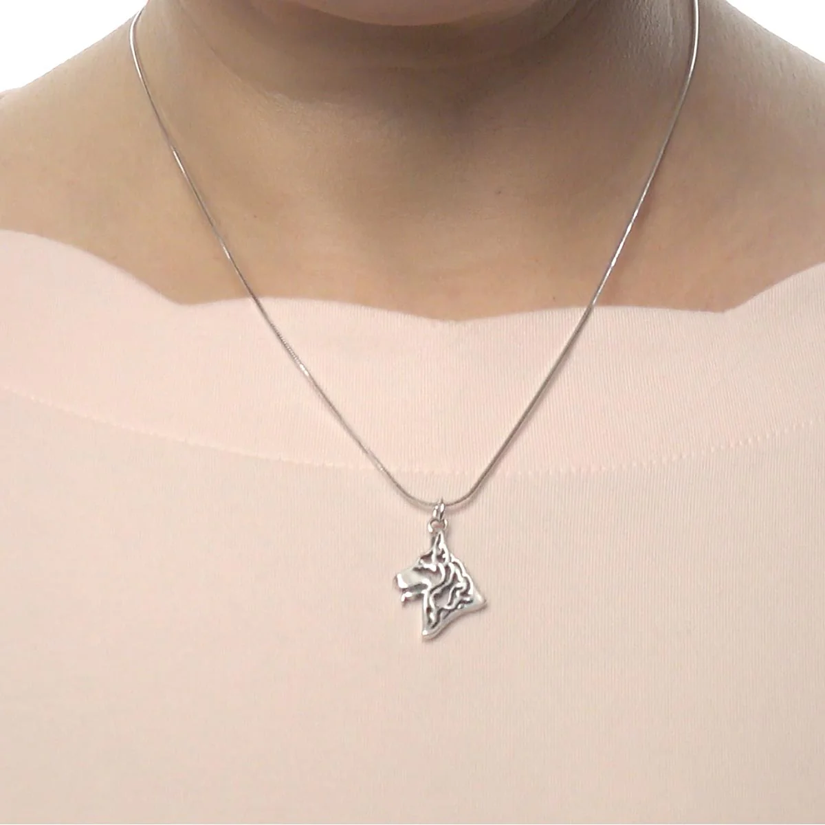 German Shepherd Dog, Head, Pendant - Image 2