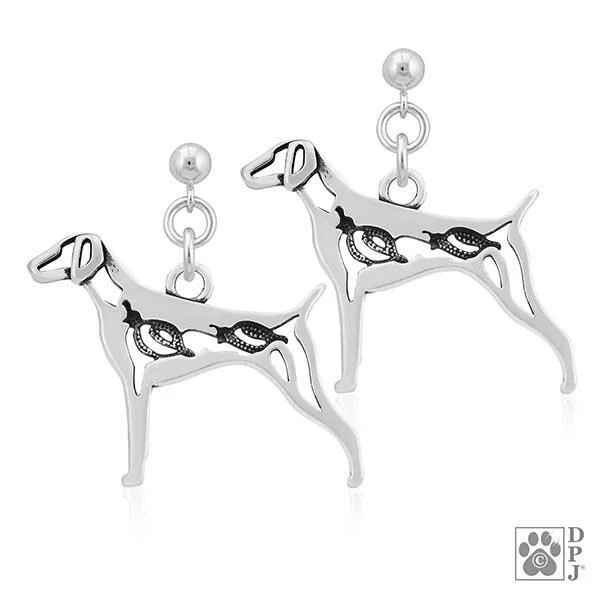 German Shorthaired Pointer w/Quail, Body, Earring - Image 2