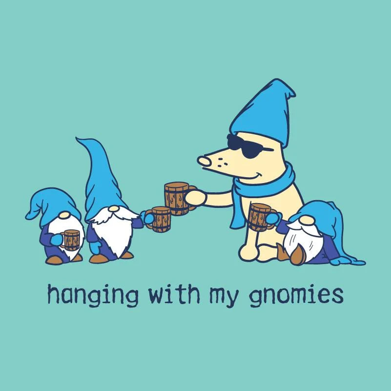 Hanging With My Gnomies - Classic Long-Sleeve T-Shirt - Image 2