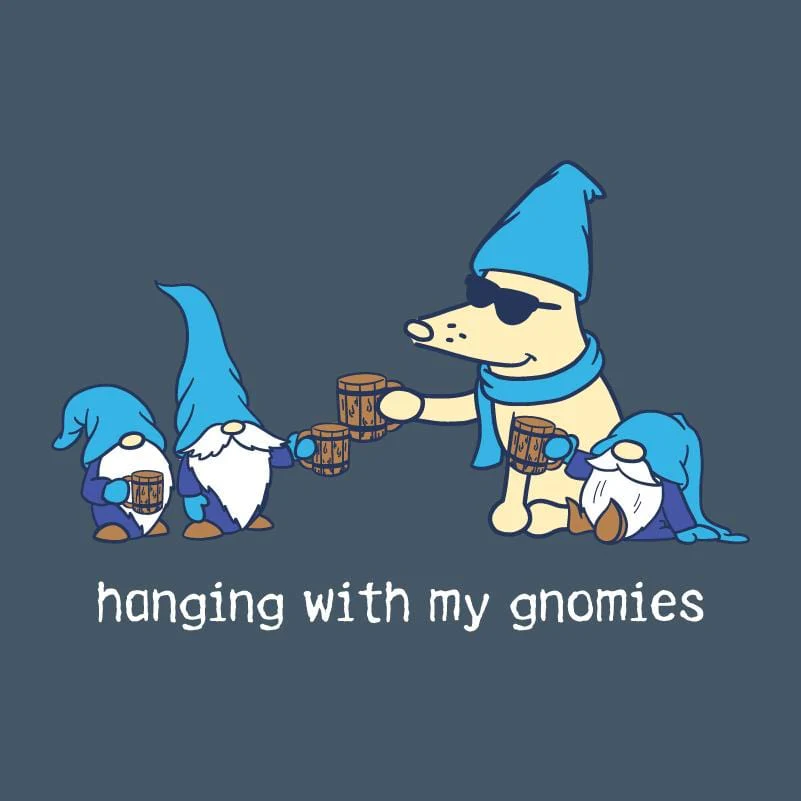 Hanging With My Gnomies - Classic Short-Sleeve T-shirt - Image 2