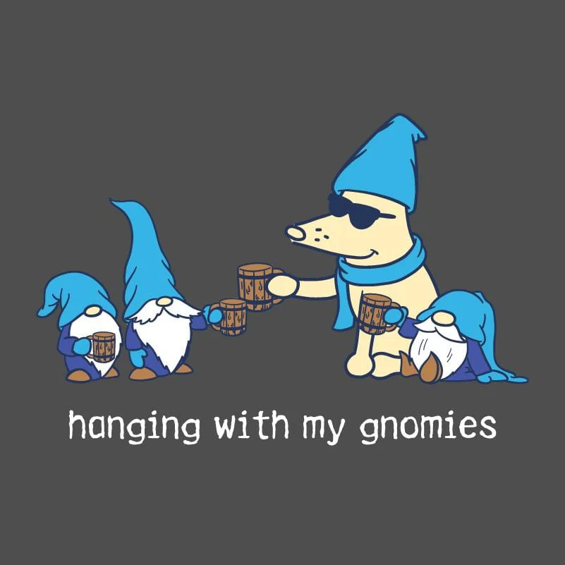 Hanging With My Gnomies -  Lightweight Short Sleeve T-Shirt - Image 2