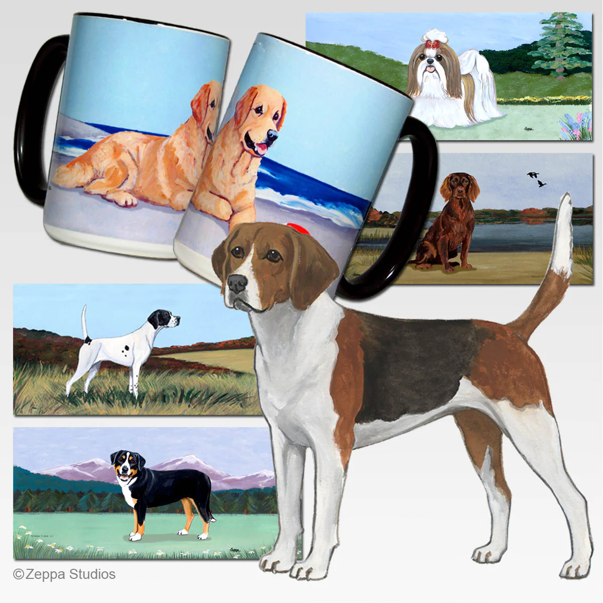 Harrier Scenic Mug