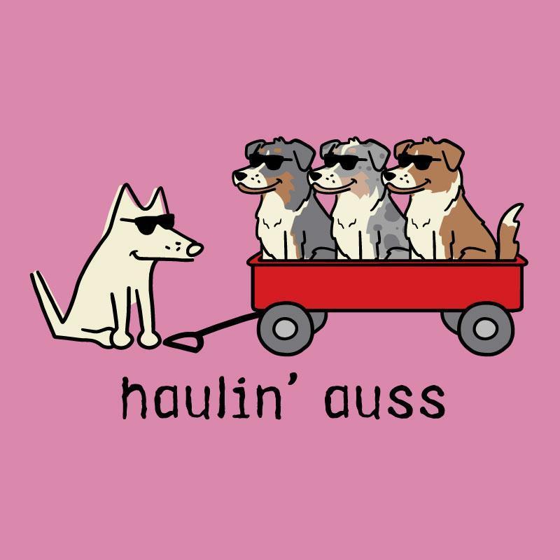 Haulin' Auss - Ladies T-Shirt V-Neck - Image 5