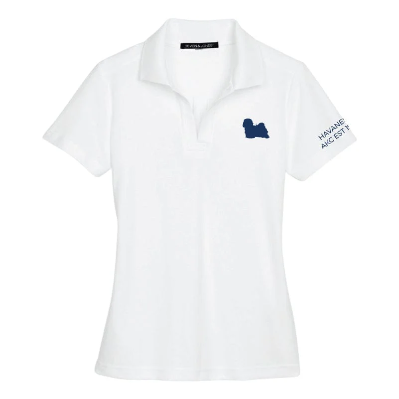 Havanese Embroidered AKC Women's Polo - Image 7