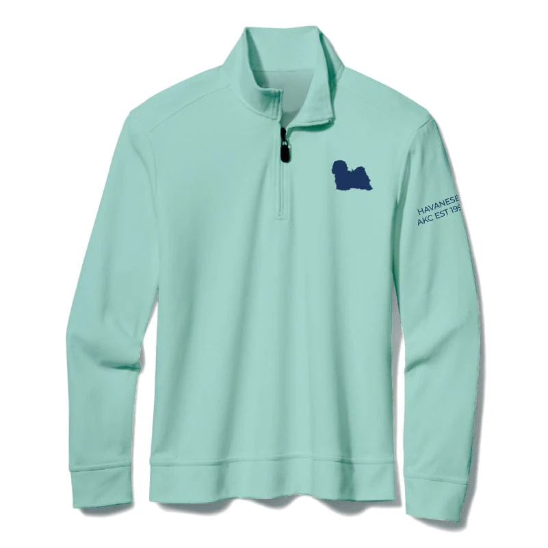 Havanese Embroidered AKC Quarter Zip - Image 7